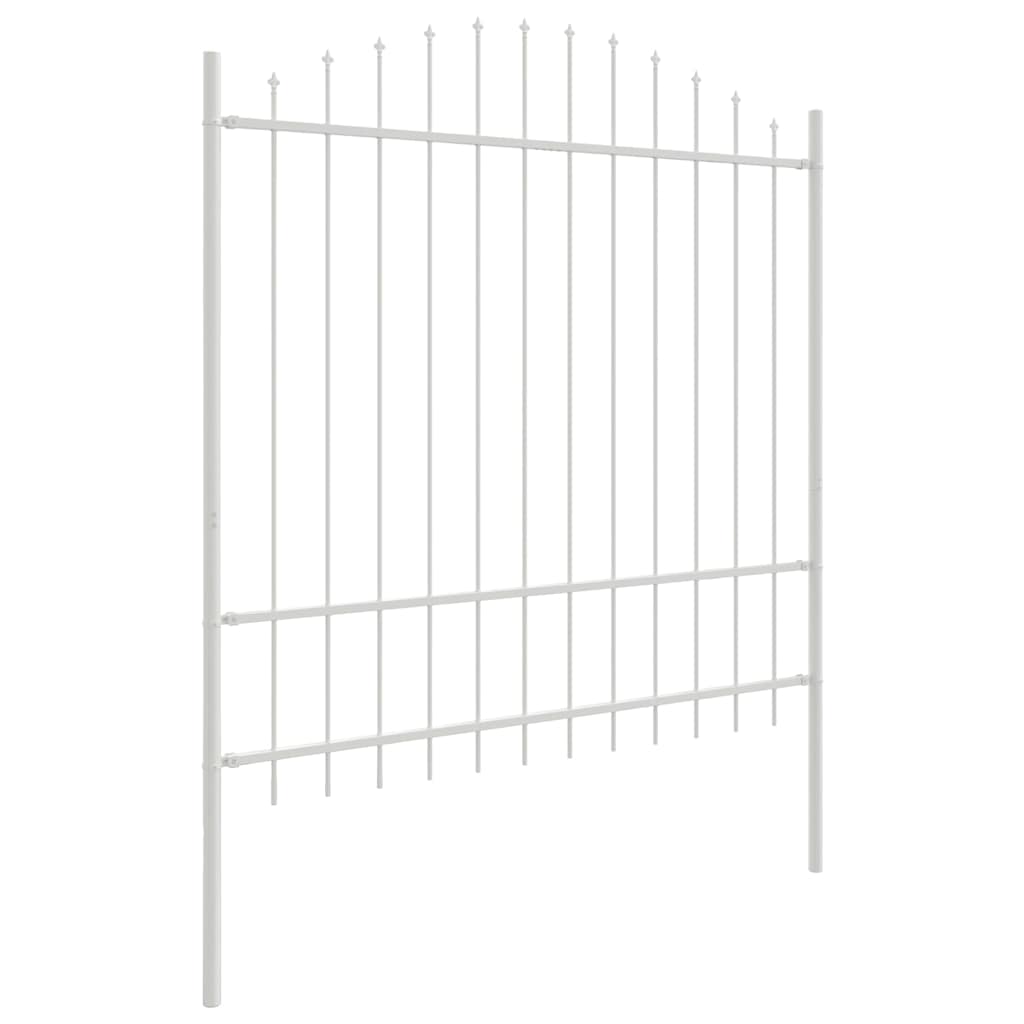 vidaXL Garden Fence WOERDEN 8 pcs 170 x 215 cm Powder-Coated Steel 4