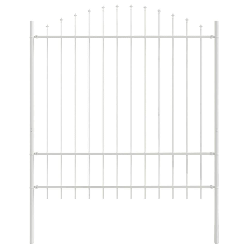 vidaXL Garden Fence WOERDEN 8 pcs 170 x 215 cm Powder-Coated Steel 5