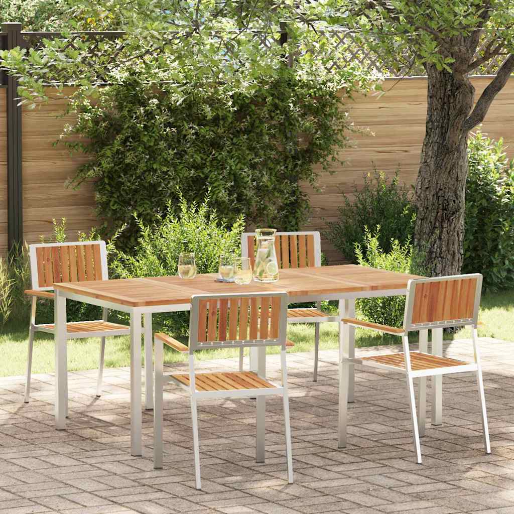 vidaXL Outdoor Dining Set 5 pcs 180 x 90 x 75 cm 1