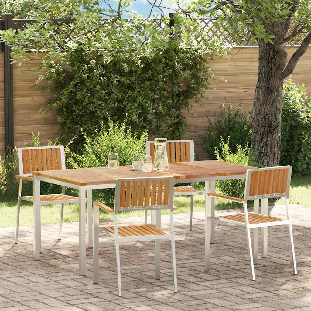 vidaXL Outdoor Dining Set 5 pcs 180 x 90 x 75 cm 1