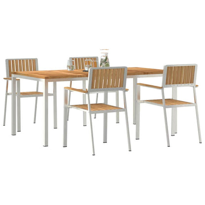 vidaXL Outdoor Dining Set 5 pcs 180 x 90 x 75 cm 3