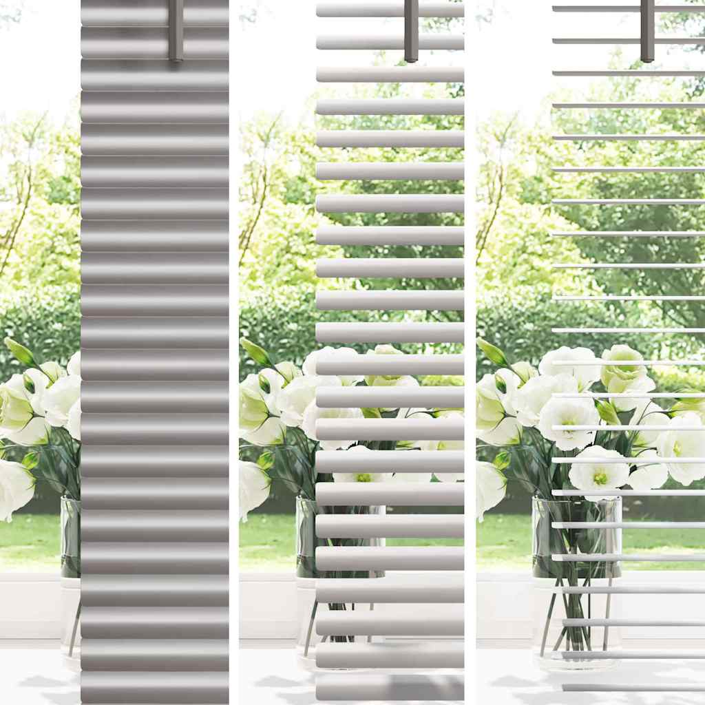 Venetian Blind 220 x 55 cm 25 mm Aluminium Silver 140 cm