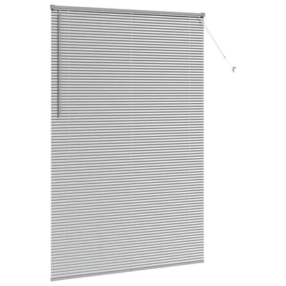 Venetian Blind 220 x 55 cm 25 mm Aluminium Silver 140 cm