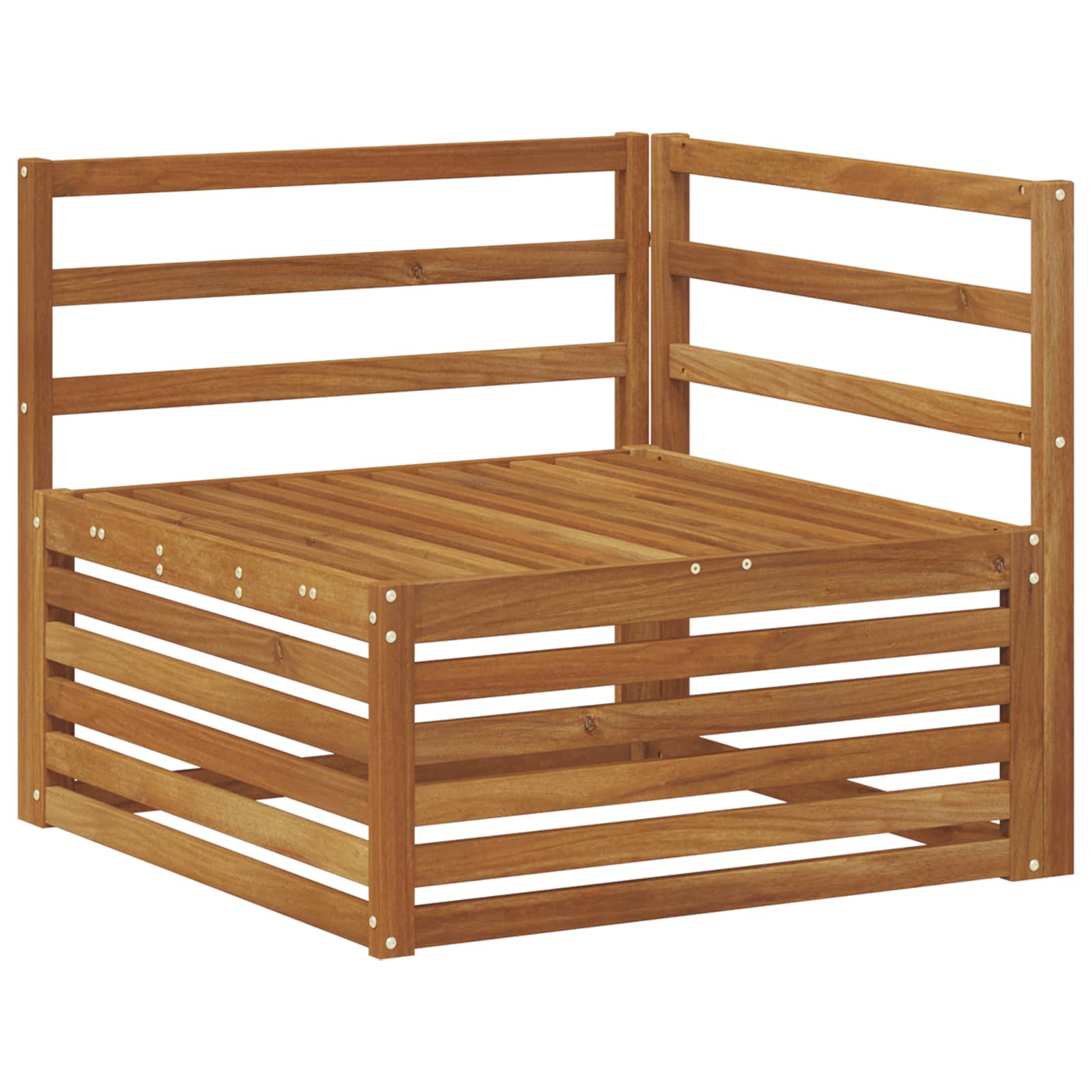 vidaXL Outdoor Sofa Set 7 pcs Natural 5