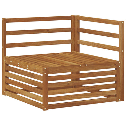 vidaXL Outdoor Sofa Set 7 pcs Natural Solid Acacia Wood 4