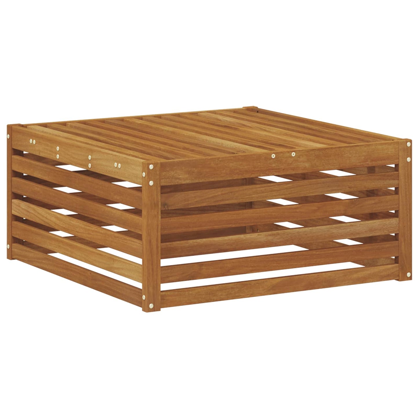 vidaXL Outdoor Sofa Set 7 pcs Natural Solid Acacia Wood 5