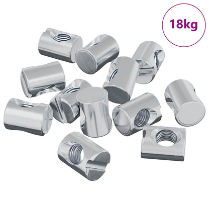 Barrel Nuts (thread diameter L) Slotted Metal M6 x 12.7 mm 18 kg (3462-3500 pcs)