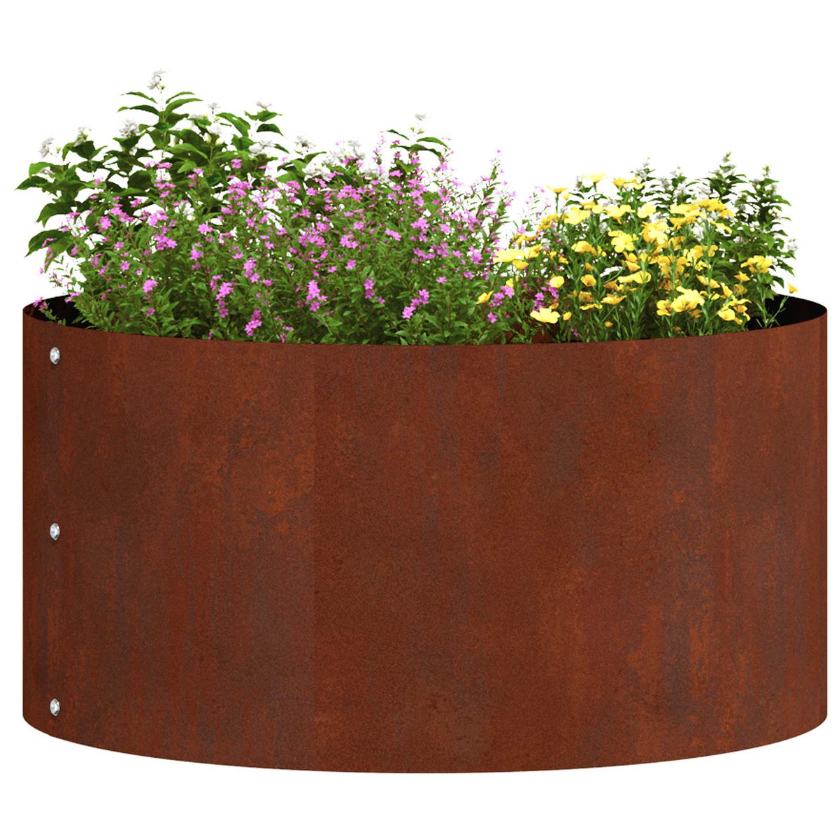 Planter Ring 40 x 40 x 20 cm Cold-rolled Steel 5 pcs 40 cm Weathering steel