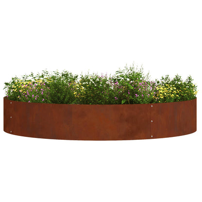 Planter Ring 120 x 120 x 20 cm 5 pcs 120 cm Weathering steel