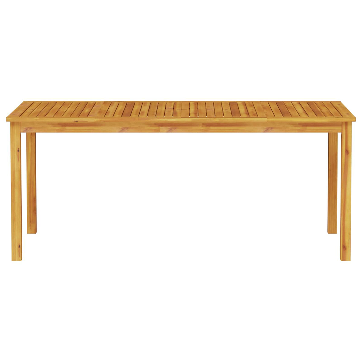 vidaXL Garden Dining Set 9 pcs Brown Solid Acacia Wood 5