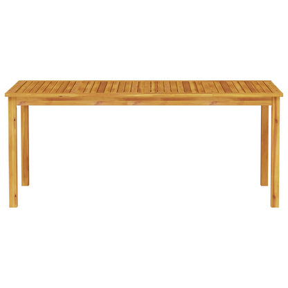 vidaXL Garden Dining Set 9 pcs Brown Solid Acacia Wood 5
