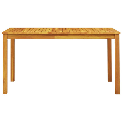 vidaXL Garden Dining Set 5 pcs Brown Solid Acacia Wood 5