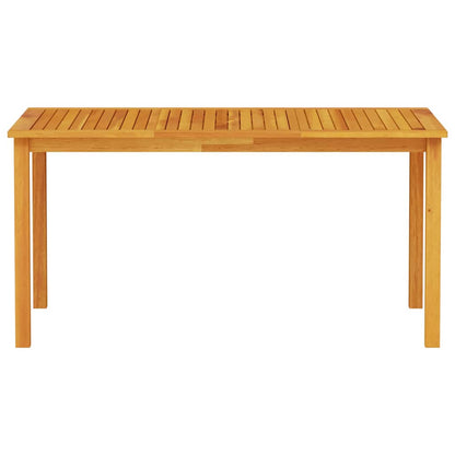 vidaXL Garden Dining Set 5 pcs Brown Solid Acacia Wood 6