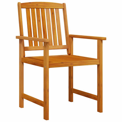 vidaXL Garden Dining Set 9 pcs Brown Solid Acacia Wood 6