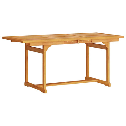 vidaXL Garden Dining Set 5 pcs Brown Solid Acacia Wood 6
