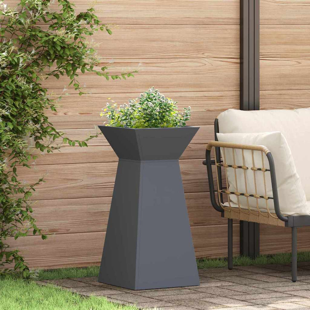 vidaXL Pillar Planter 35 x 35 x 73 cm Cold-rolled Steel