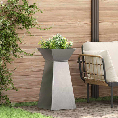 Pillar Planter 35 x 35 x 73 cm Cold-rolled Steel Stainless steel 1