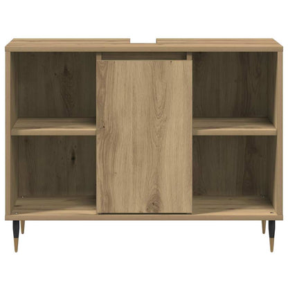 Bathroom Cabinet 80x33x60 cm Engineered Wood Artisan oak