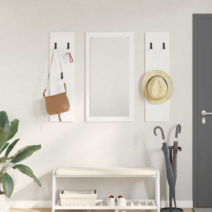 Wall-Mounted Coat Rack Wall-Mounted 96 x 1.5 x 90 cm White
