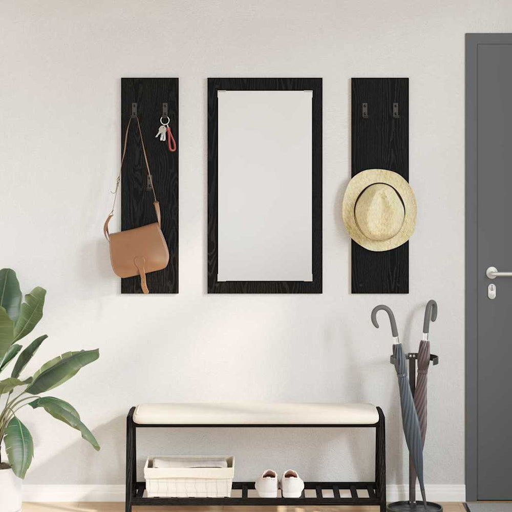 vidaXL Wall-Mounted Coat Rack Wall-Mounted 96 x 1.5 x 90 cm