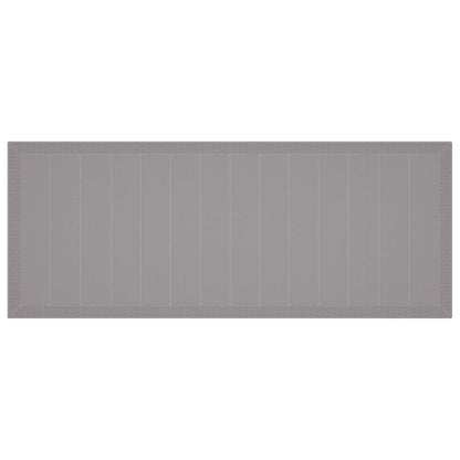 vidaXL Garden Dining Set 11 pcs Light Grey Polypropylene 6