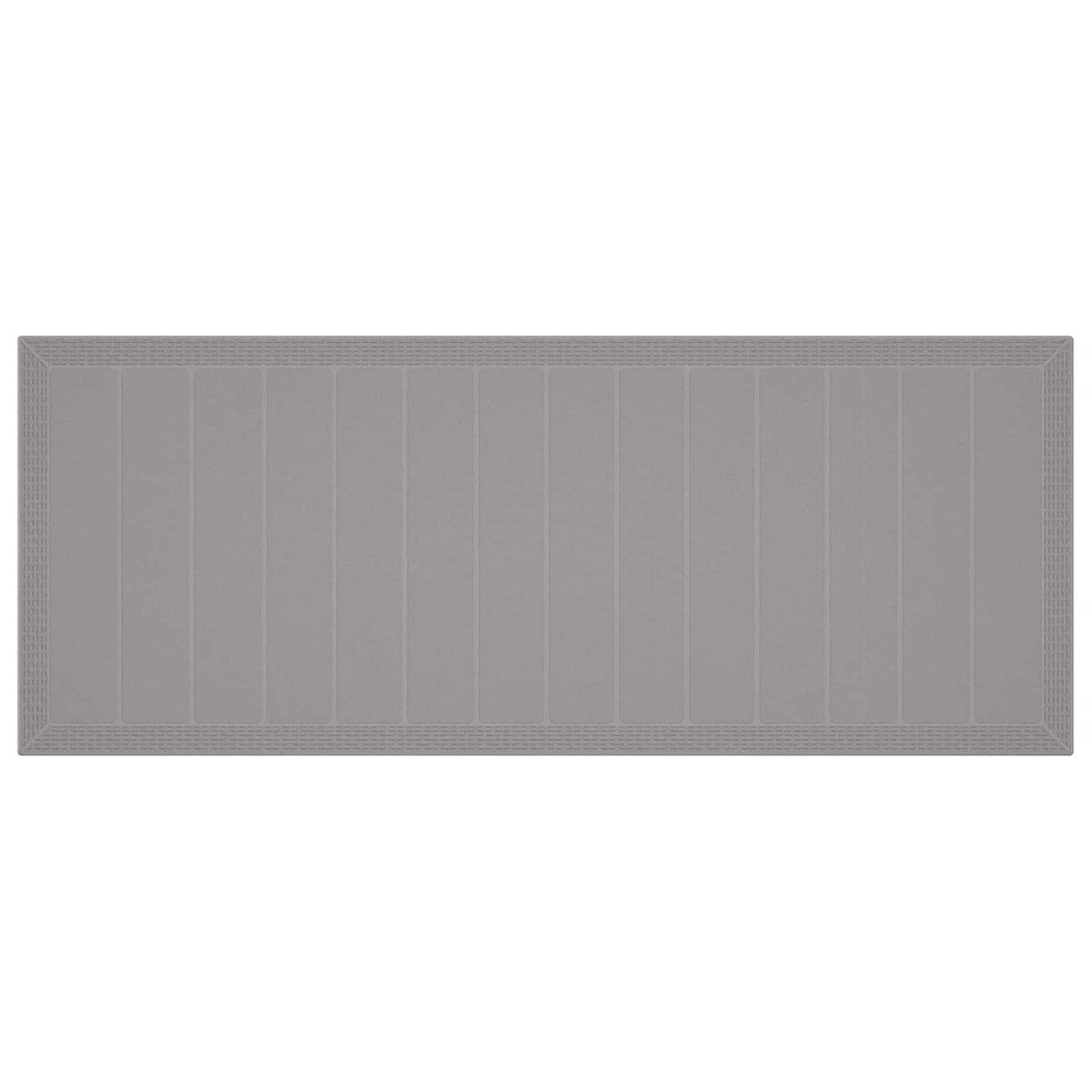 vidaXL Garden Dining Set 11 pcs Light Grey Polypropylene 6