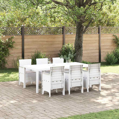 vidaXL Garden Dining Set 9 pcs Polypropylene