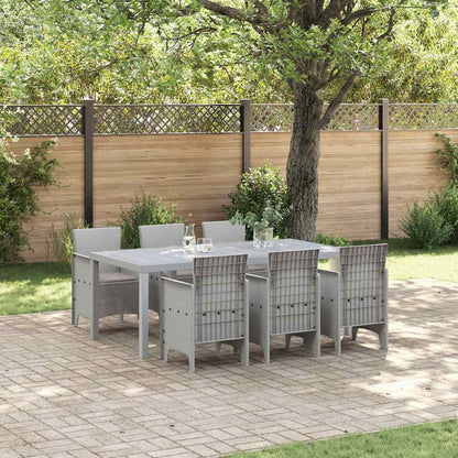 vidaXL Garden Dining Set 9 pcs Polypropylene