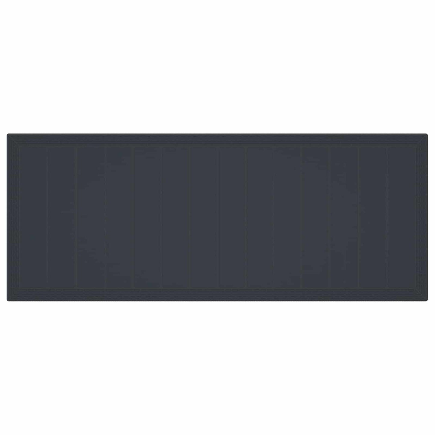 vidaXL Garden Dining Set 9 pcs Anthracite Polypropylene 6