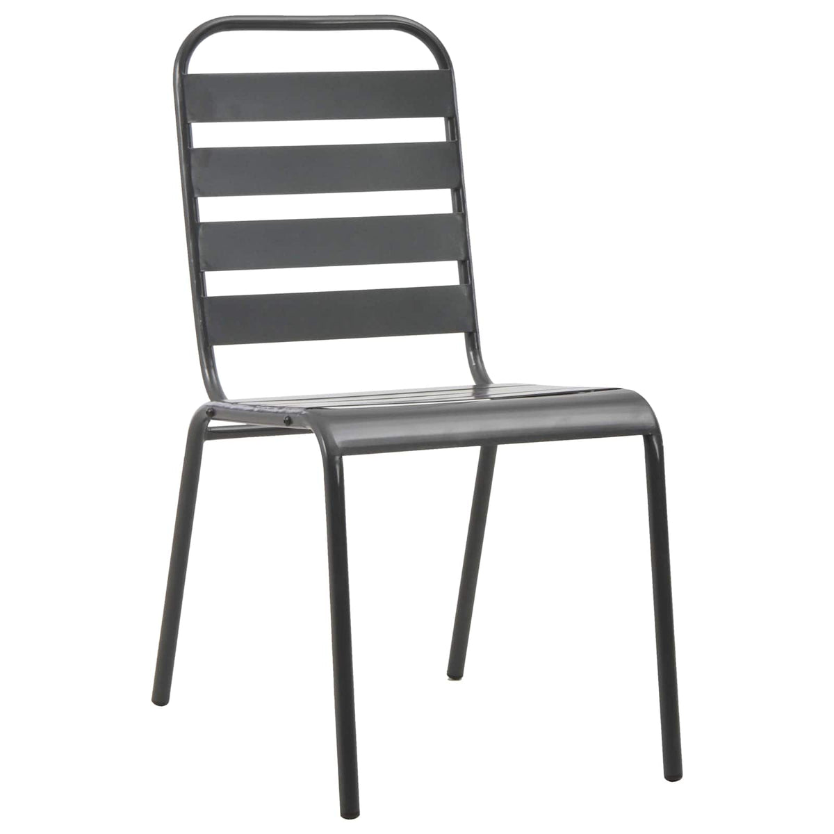 vidaXL Garden Dining Set 11 pcs Anthracite Powder-coated Steel 6