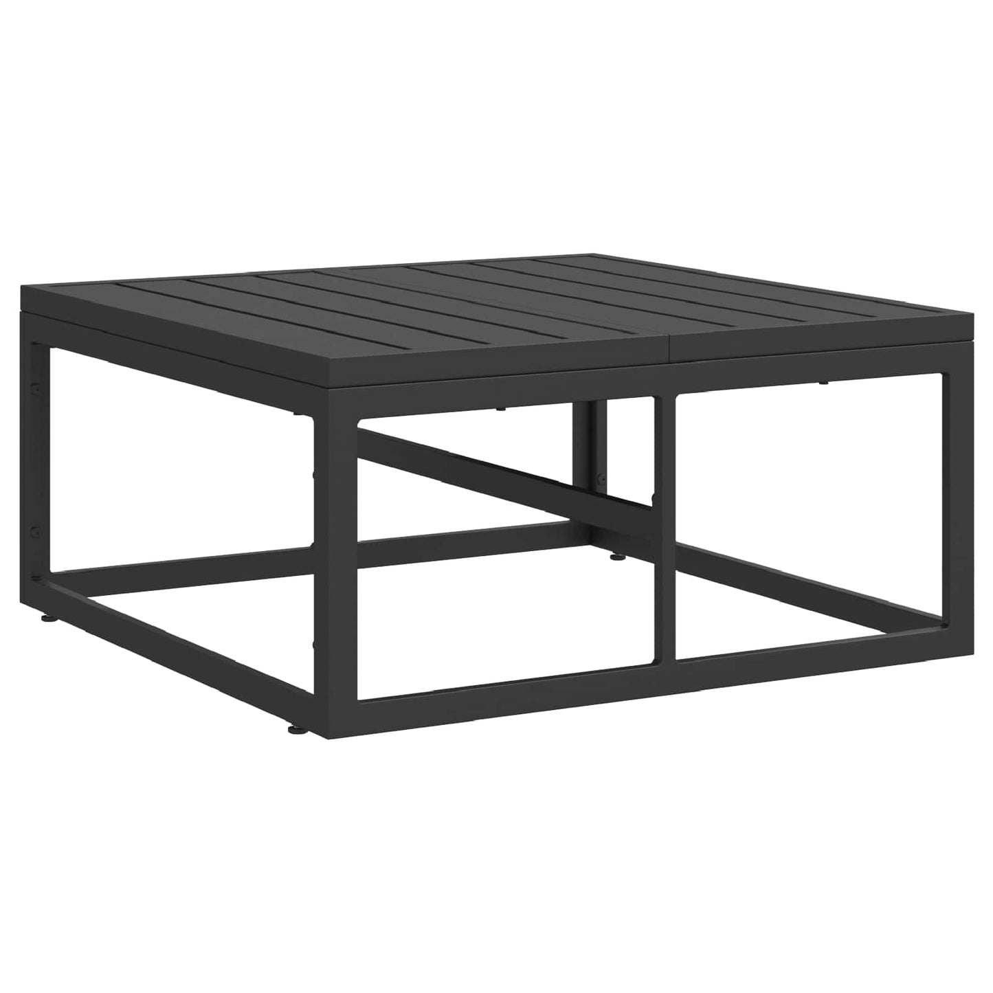 vidaXL Garden Sofa Set 5 pcs Black Metal 5