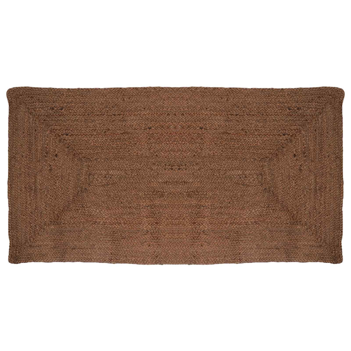 Area Rug Jute Grey Width 80 cm 200 cm