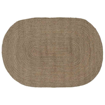 Area Rugs Jute Grey 122 cm 183 cm