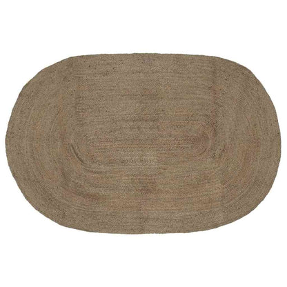 Area Rugs Jute Grey 152 cm 245 cm