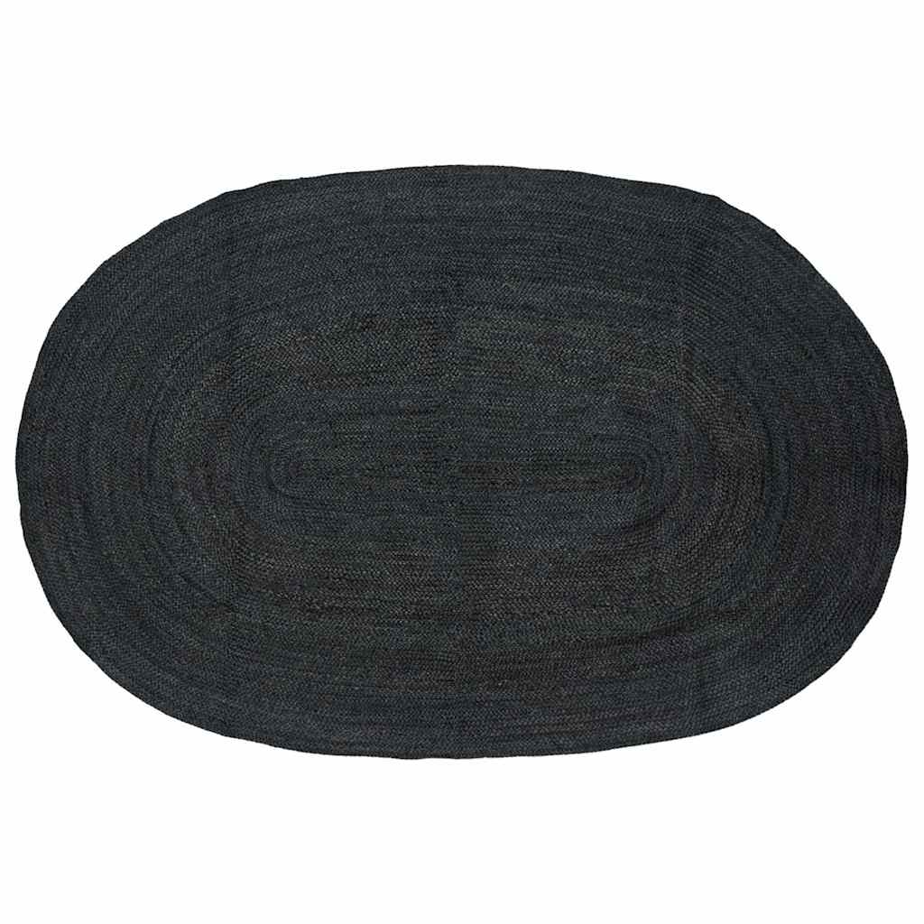 Area Rugs Jute Dark grey 152 cm 245 cm