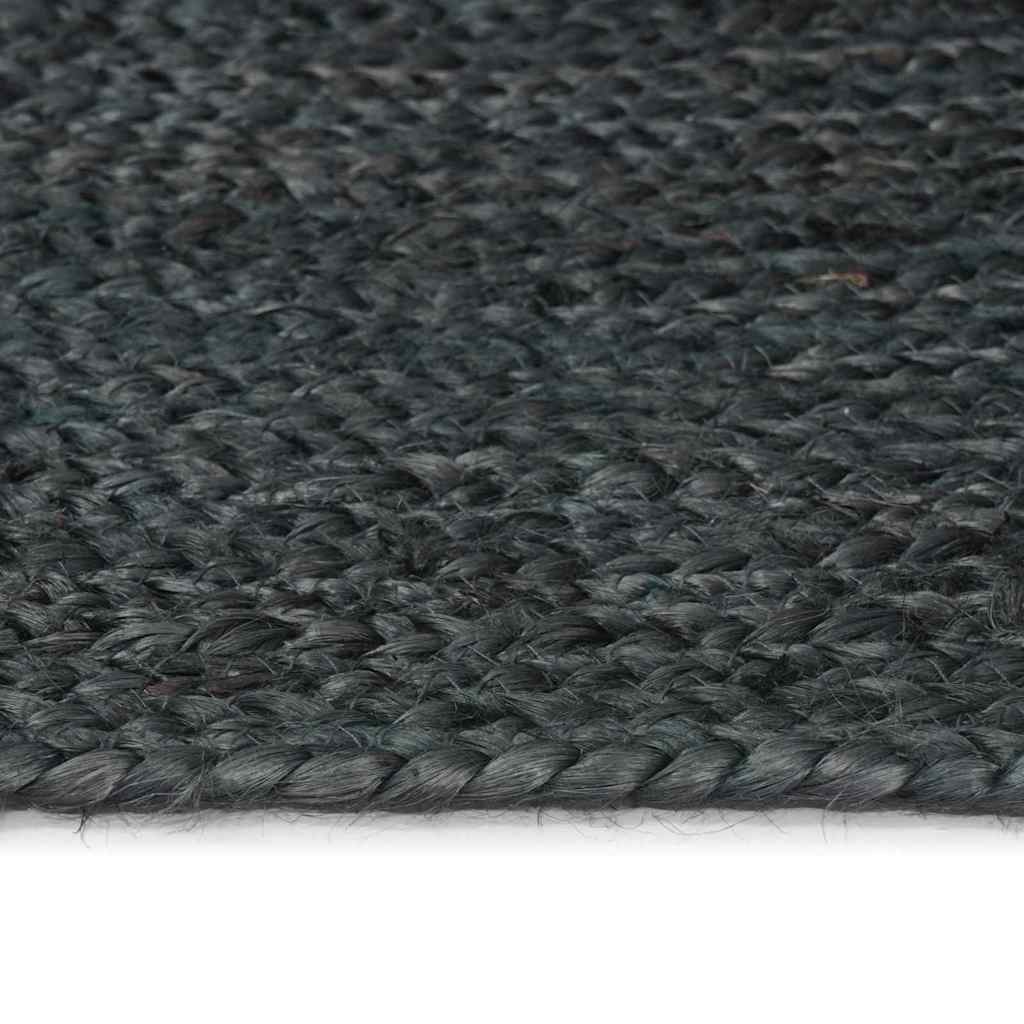 Area Rugs Jute Dark grey 205 cm 305 cm