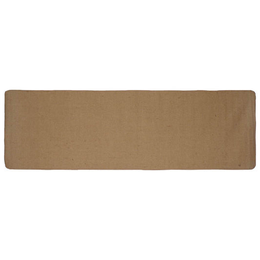 Area Rug Light Brown Jute Width 80 cm 300 cm
