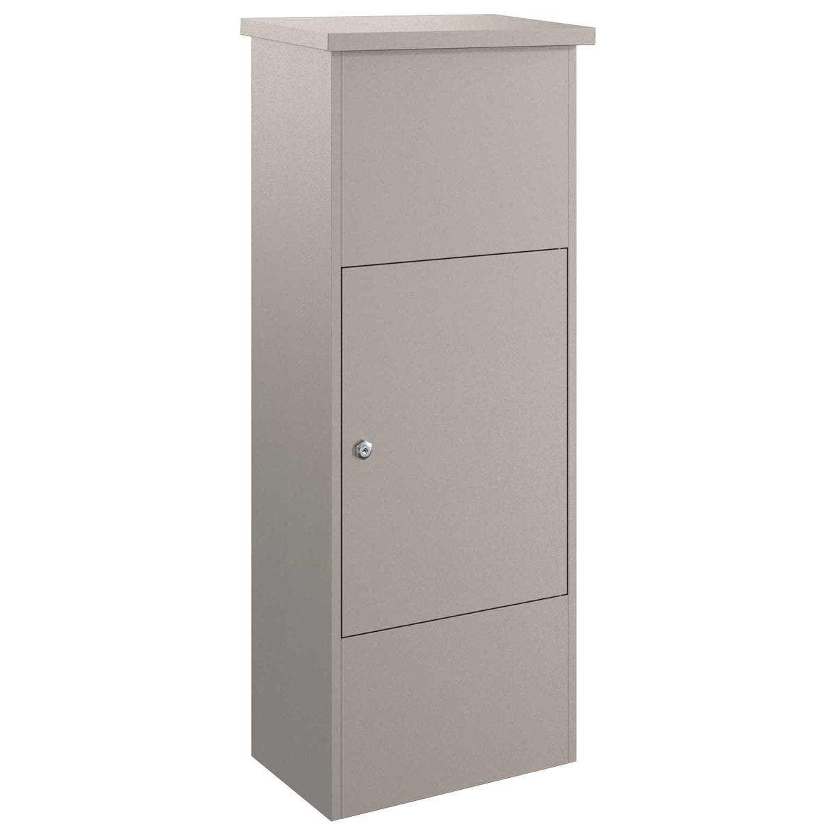 Parcel Drop Box with Storage 44.5 x 29 x 110.5 cm Steel Weathering steel