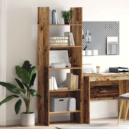 Book Cabinet 60x35x180 cm Engineered Wood Old wood