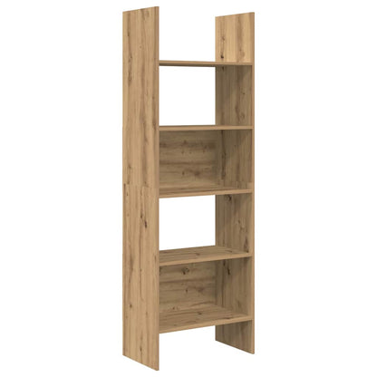 Book Cabinet 60x35x180 cm Engineered Wood Artisan oak