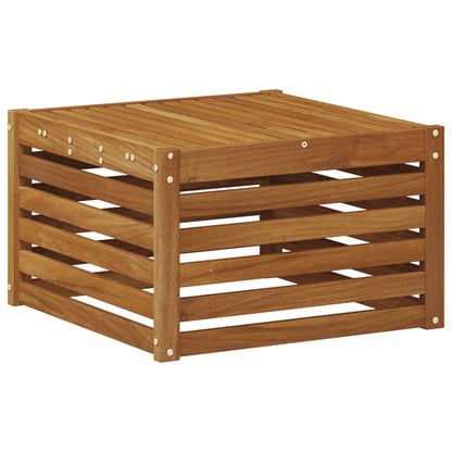 vidaXL Outdoor Sofa Set 8 pcs Natural Solid Acacia Wood 3