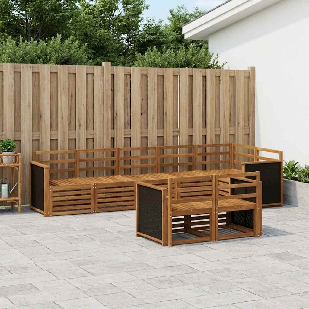 vidaXL Outdoor Sofa Set 7 pcs 1