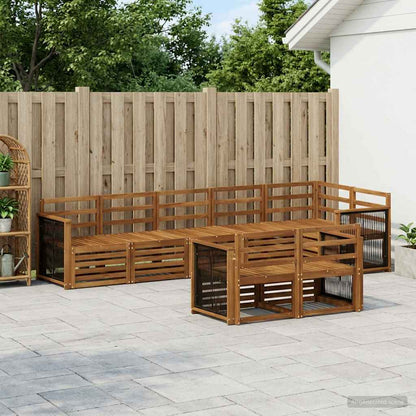vidaXL Outdoor Sofa Set 7 pcs 1