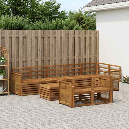vidaXL Sofa Sets Solid Acacia Wood 1