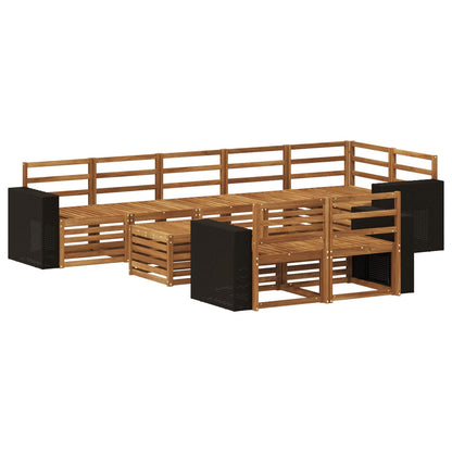 vidaXL Sofa Sets Solid Acacia Wood 2