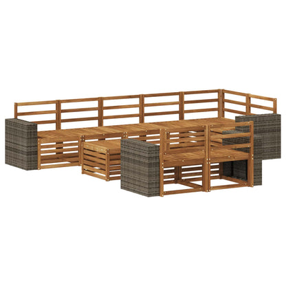 vidaXL Sofa Sets Solid Acacia Wood 2