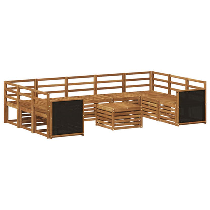 vidaXL Sofa Sets Solid Acacia Wood 2