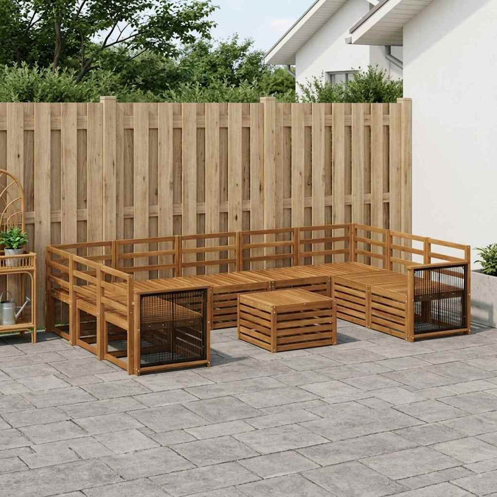 vidaXL Sofa Sets Solid Acacia Wood