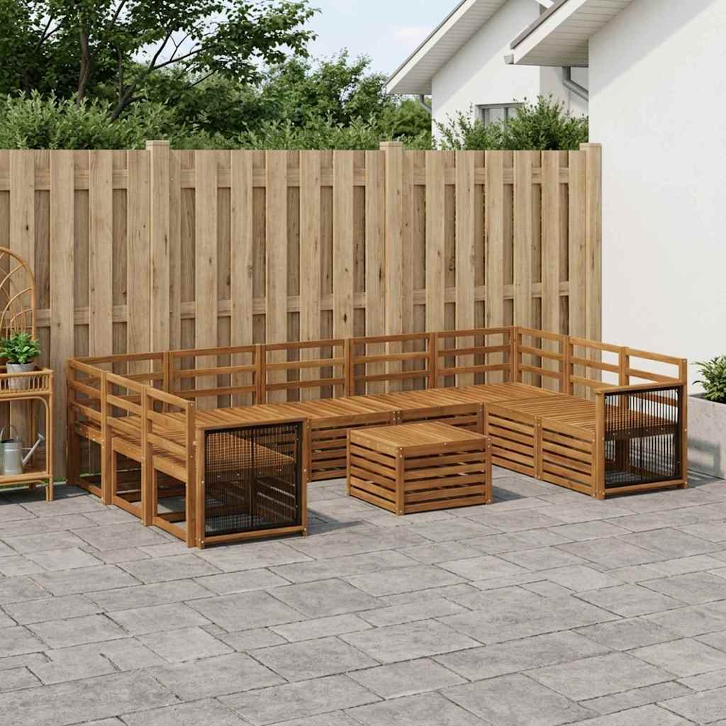 vidaXL Sofa Sets Solid Acacia Wood 1