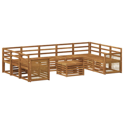 vidaXL Sofa Sets Solid Acacia Wood 2